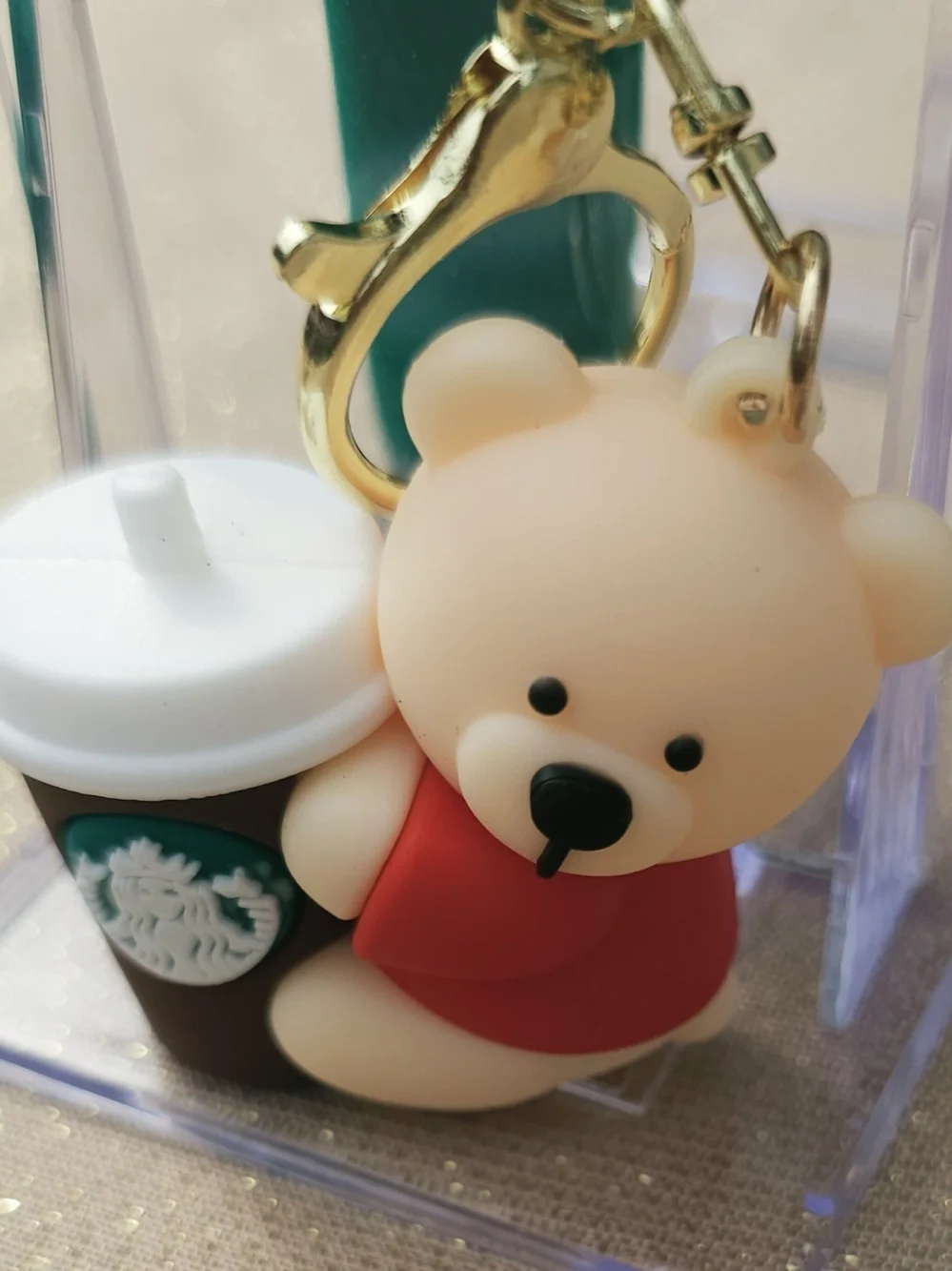 Starbucks Adorable 3D Bearista & Coffee Cup Keychains – You Pick! ☕